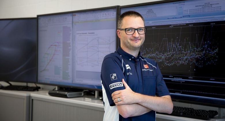 Damiano Molfetta, the Sauber F1 Team’s Head of Systems Engineering