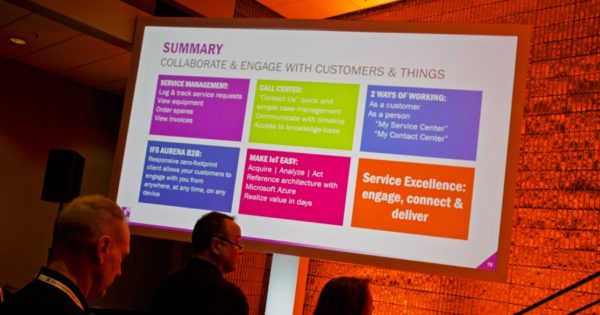 Collaborate and engage across the service lifecycle in IFS Applications 10