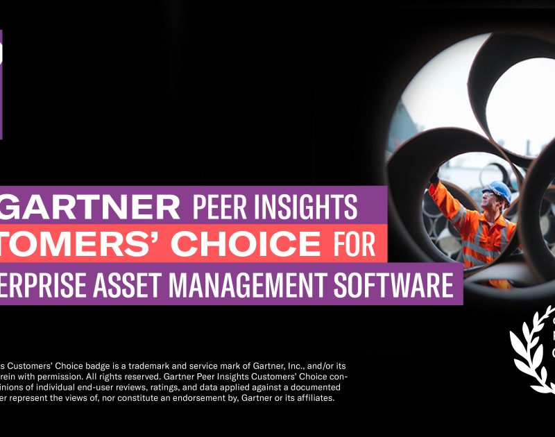 Gartner Peer Insights Customers' Choice for Enterprise Asset Management Software