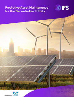 Zpryme IFS report on asset maintenance for decentralized utilities